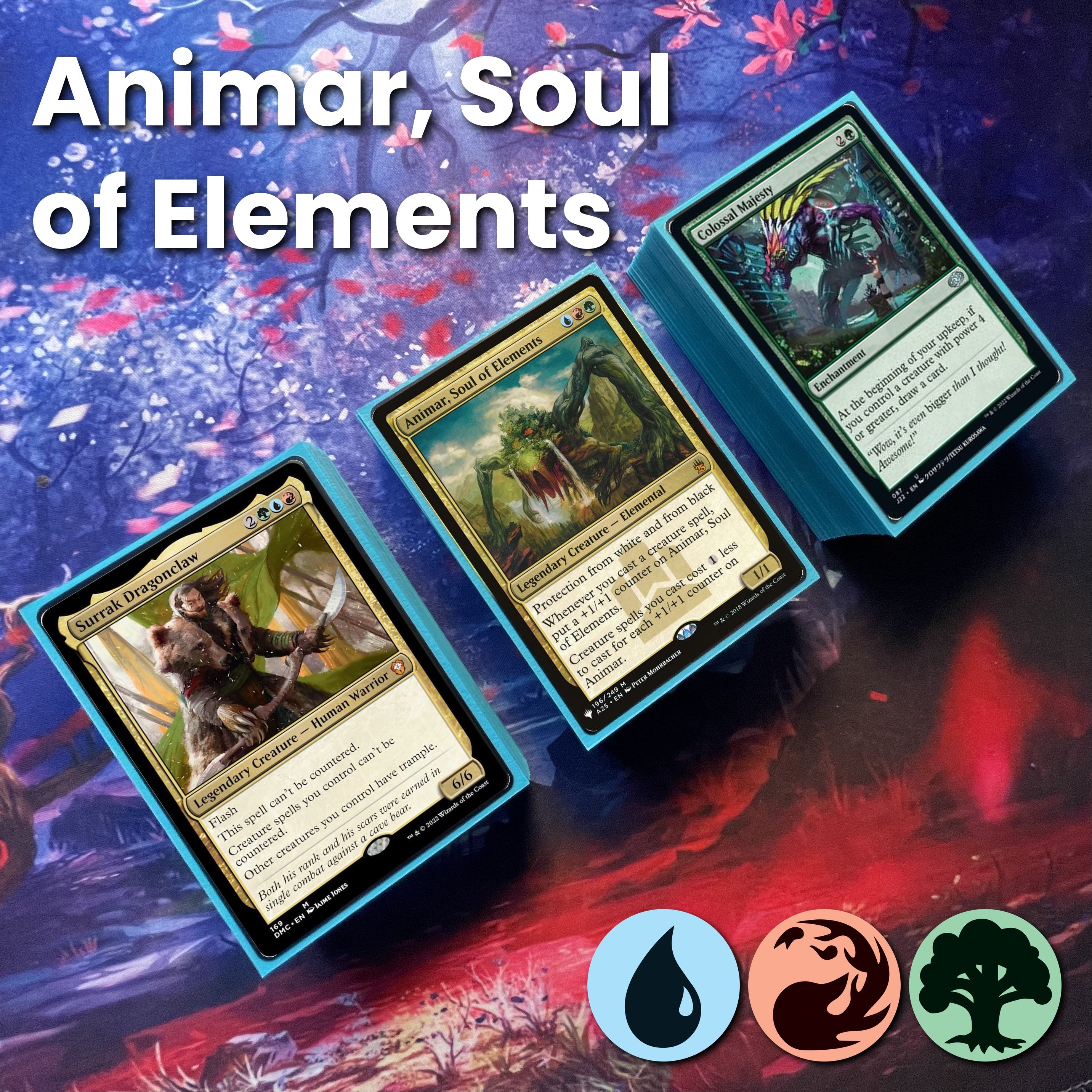 Animar, Soul of Elements Deck - Budget 100 Card Commander EDH Deck