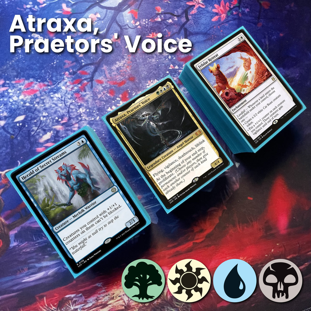 mtg budget decks commander Elenda, the Dusk Rose Deck Variant:Whispers In Ths Well Starter Deck: Amber & Emerald Simba & Megara The golden Mickey prize saleexcluded