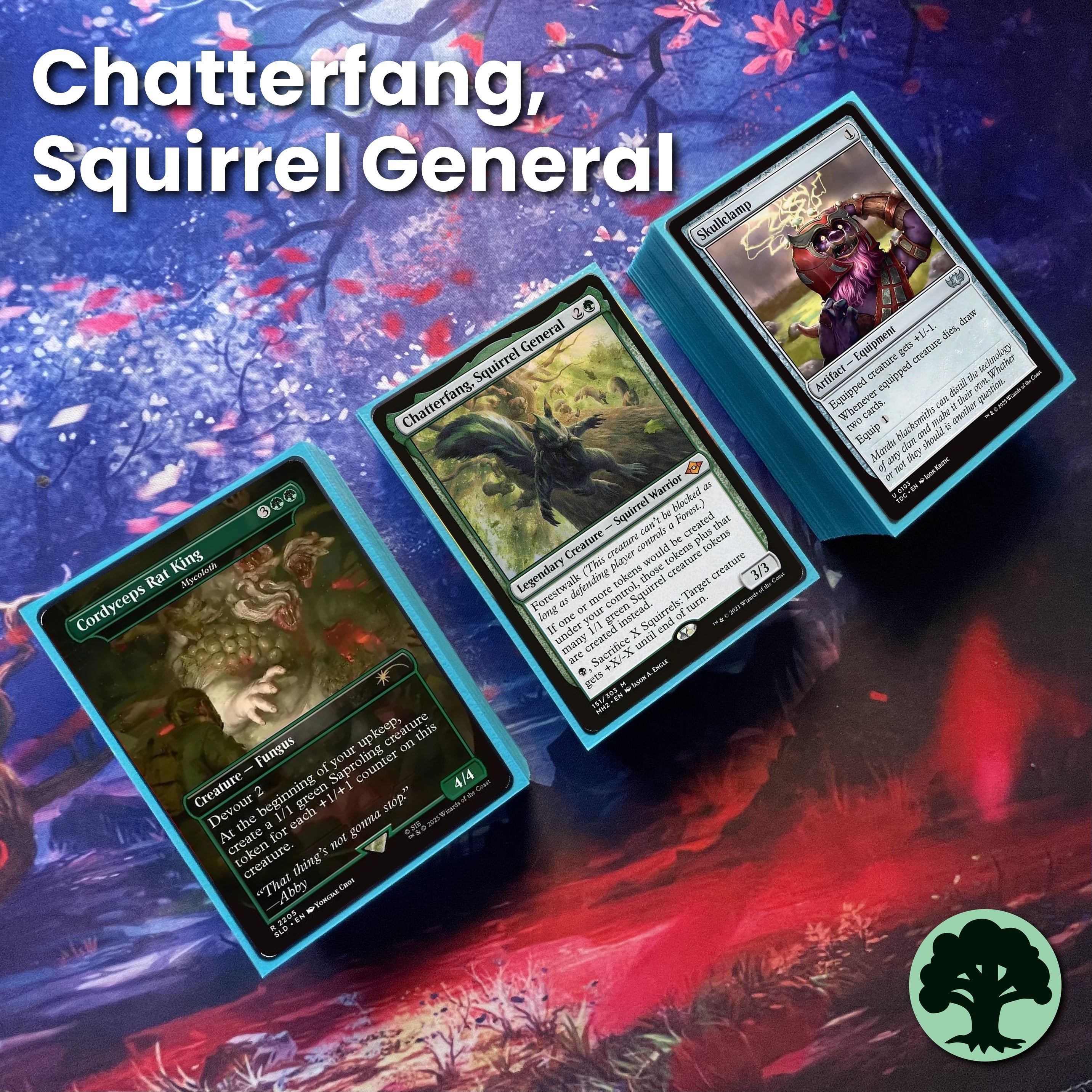 Chatterfang, Squirrel General Deck - Budget 100 Card Commander EDH Deck