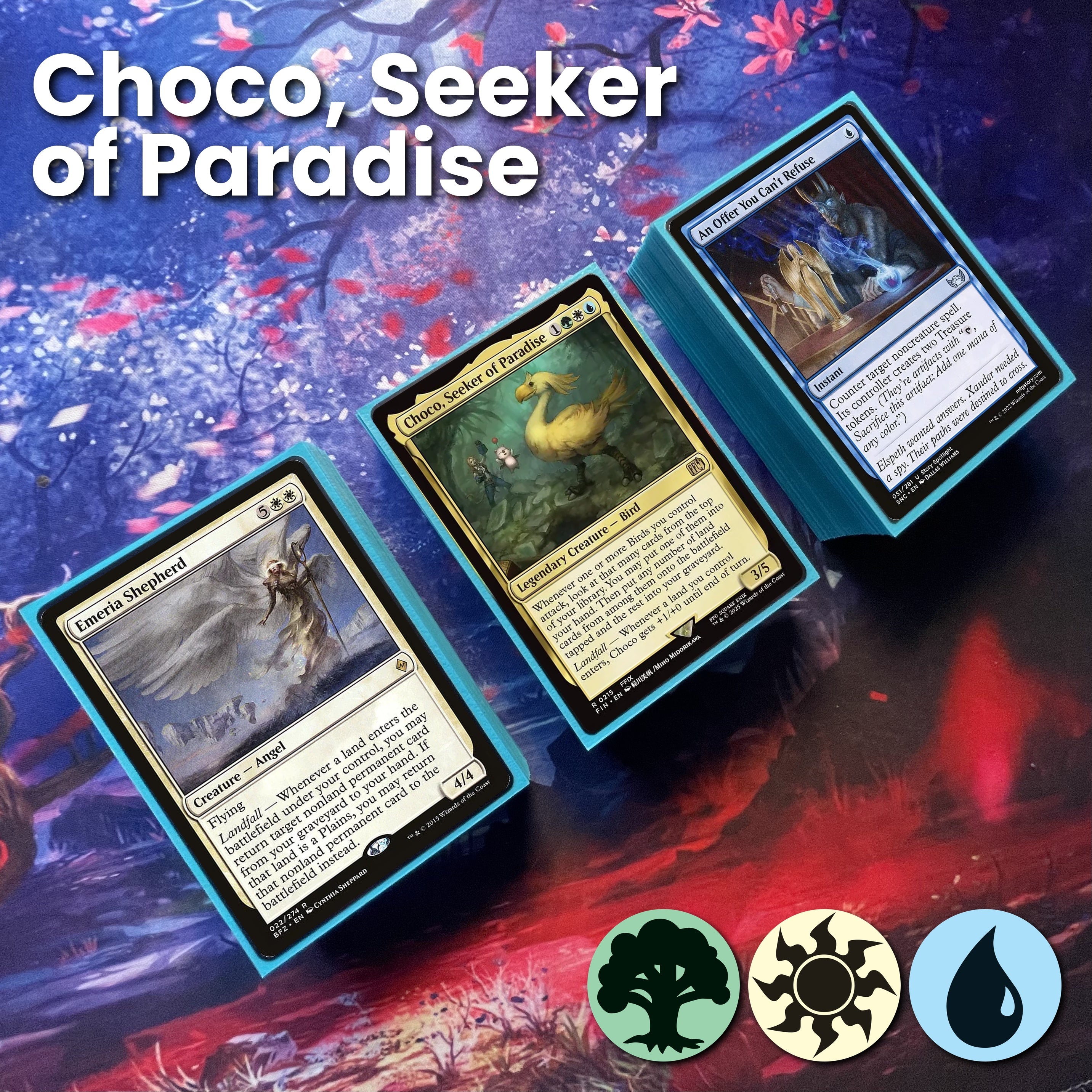 Choco, Seeker of Paradise Deck - Budget 100 Card Commander EDH Deck