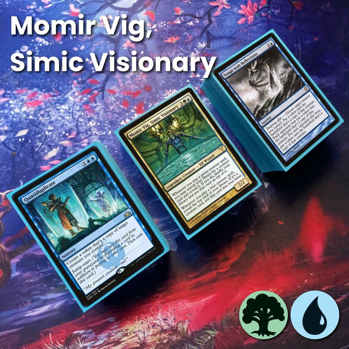 Momir Vig, Simic Visionary Deck - Budget 100 Card Commander EDH Deck ...