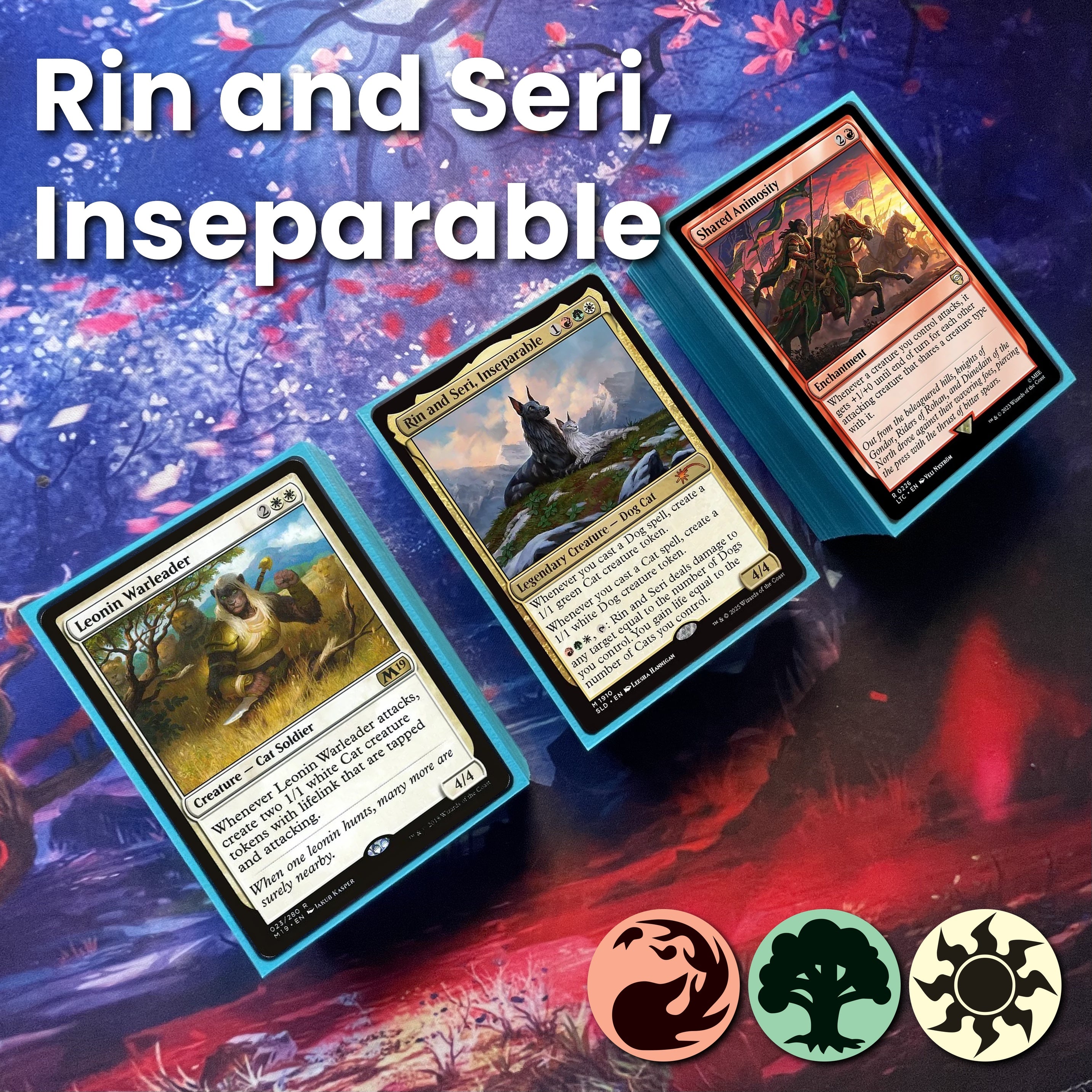 Rin and Seri, Inseparable Deck - Budget 100 Card Commander EDH Deck