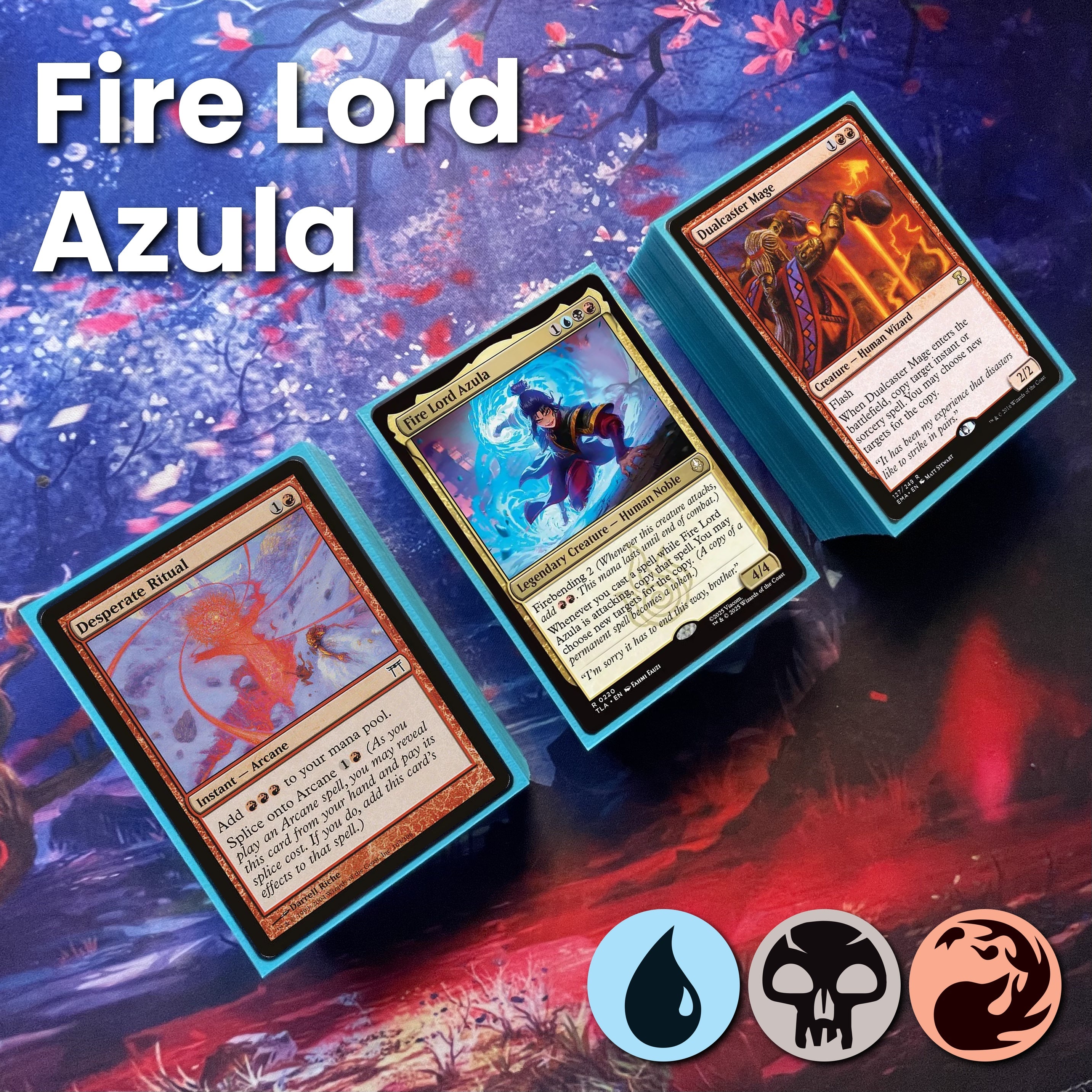 Fire Lord Azula Deck - Budget 100 Card Commander EDH Deck