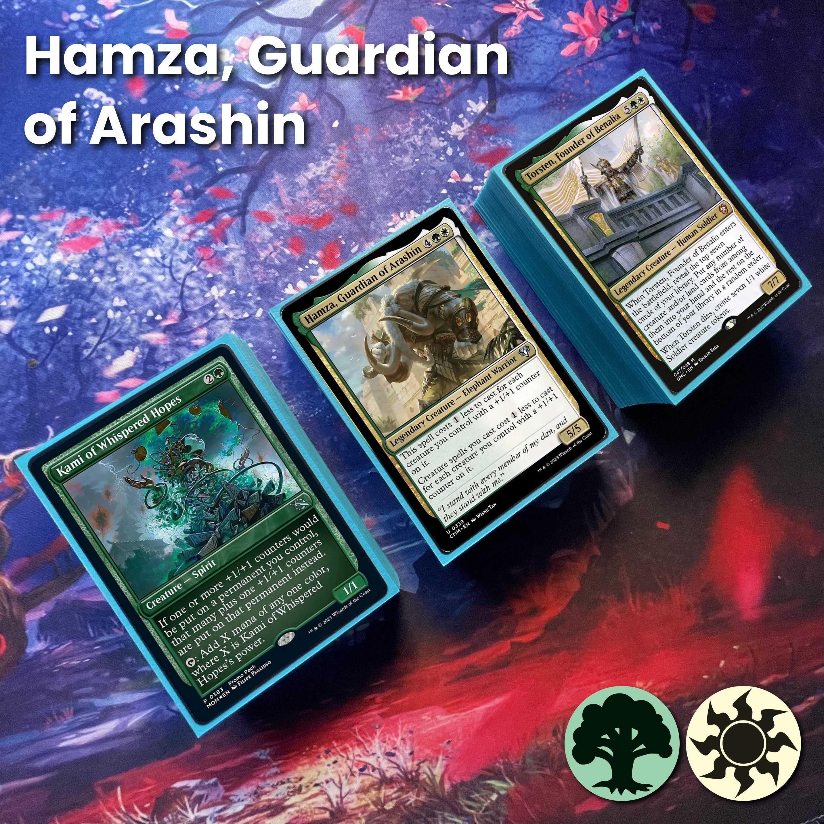 Hamza, Guardian of Arashin Deck - Budget 100 Card Commander EDH Deck