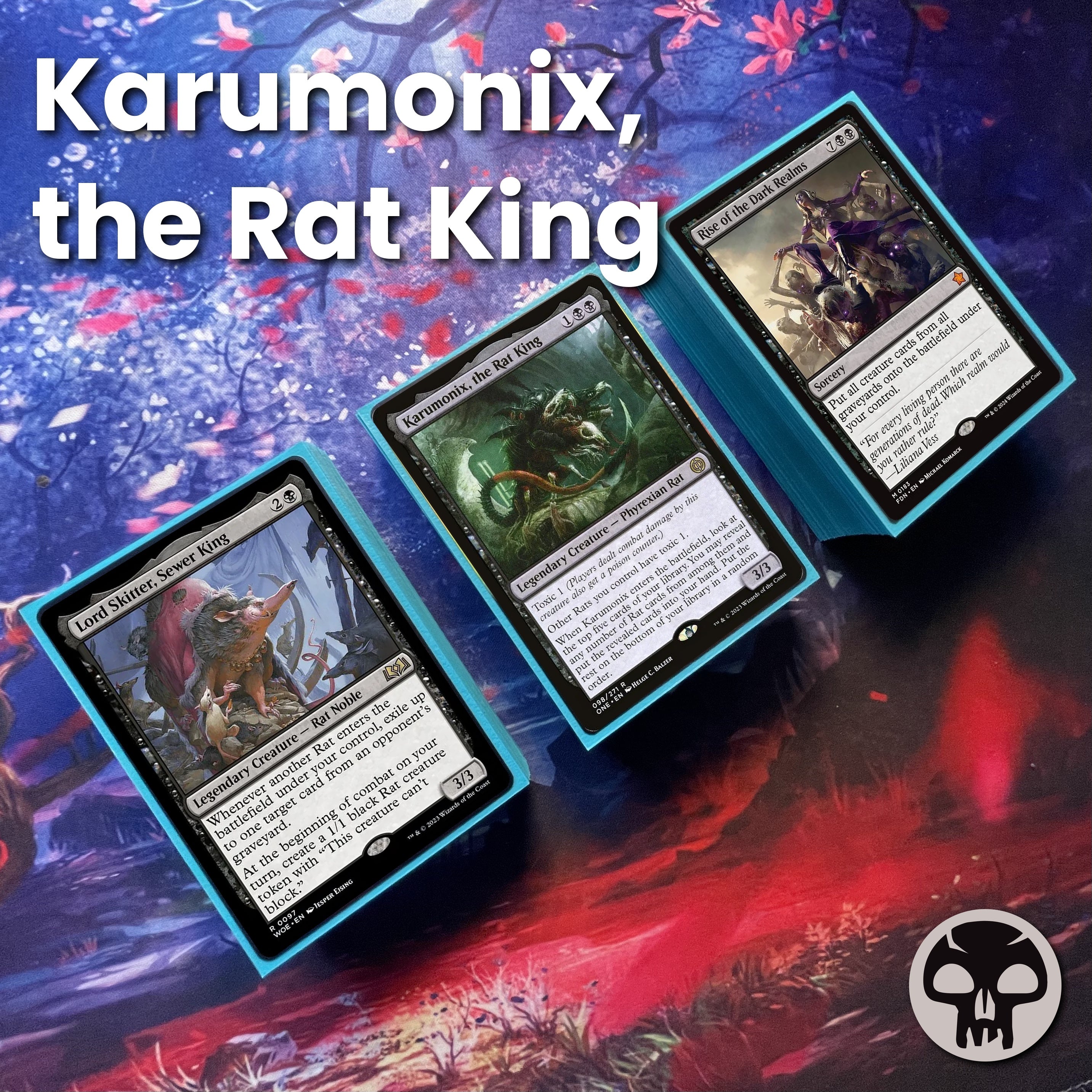 Karumonix, the Rat King Deck - Budget 100 Card Commander EDH Deck Budget Commander Decks Karumonix, the Rat King Deck - Budget 100 Card Commander EDH Deck Budget Commander Decks