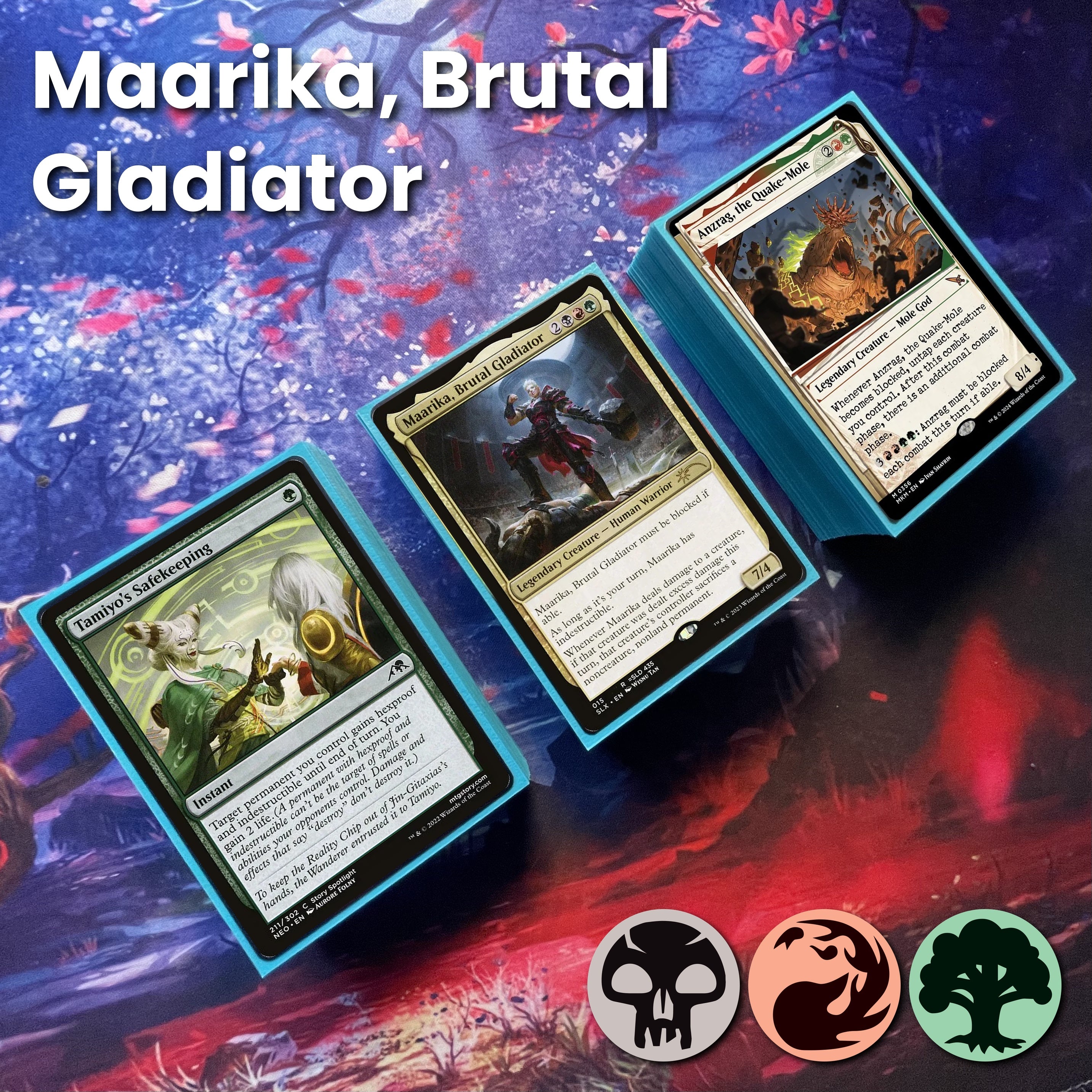 Maarika, Brutal Gladiator Deck - Budget 100 Card Commander EDH Deck