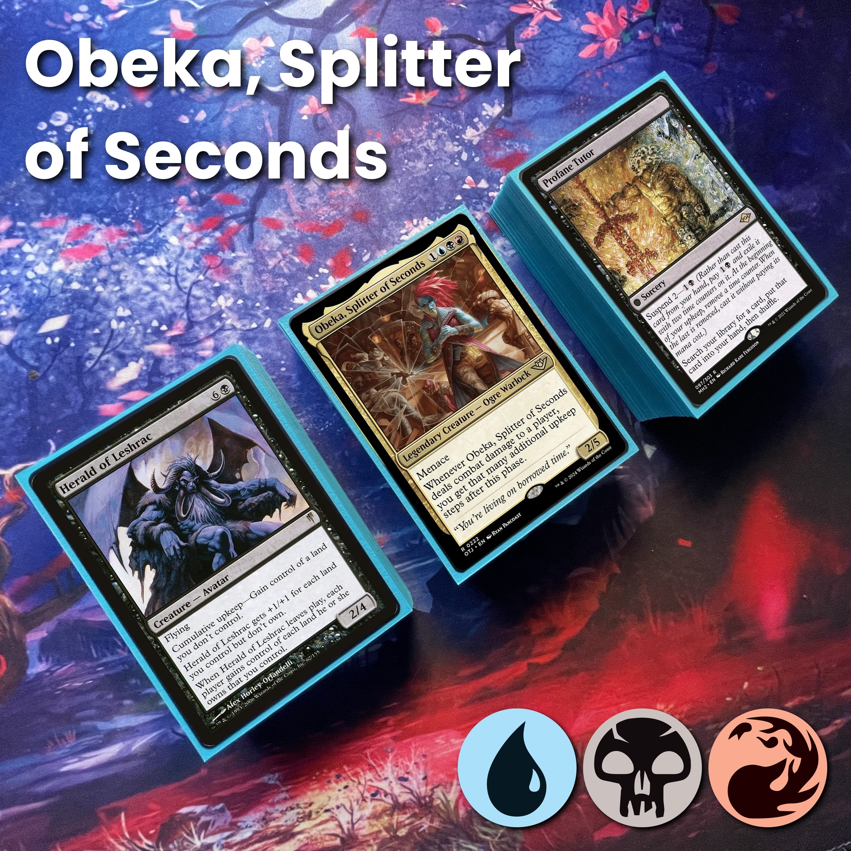 Obeka, Splitter of Seconds Deck - Budget 100 Card Commander EDH Deck