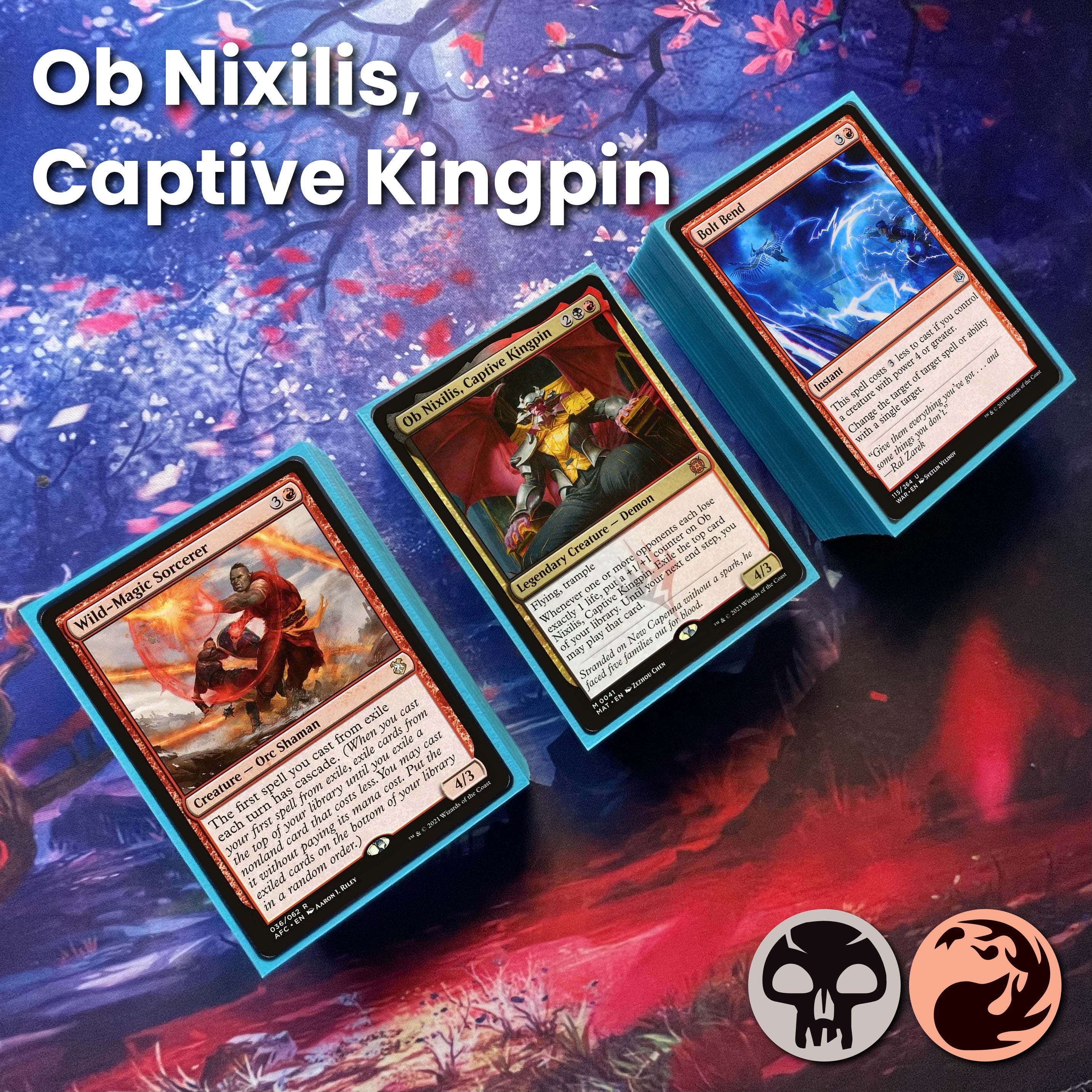 Ob Nixilis, Captive Kingpin Deck - Budget 100 Card Commander EDH Deck