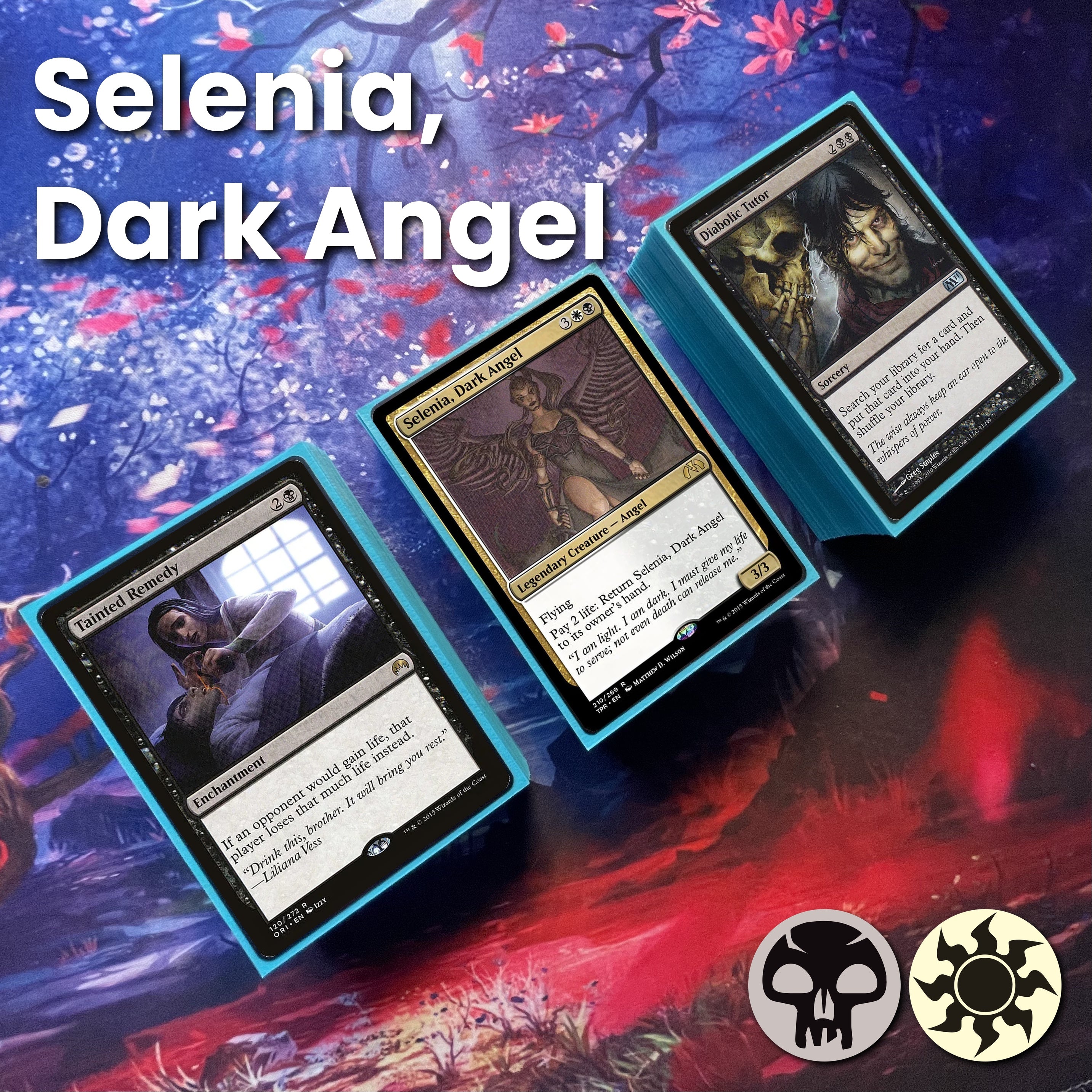 Selenia, Dark Angel Deck - Budget 100 Card Commander EDH Deck