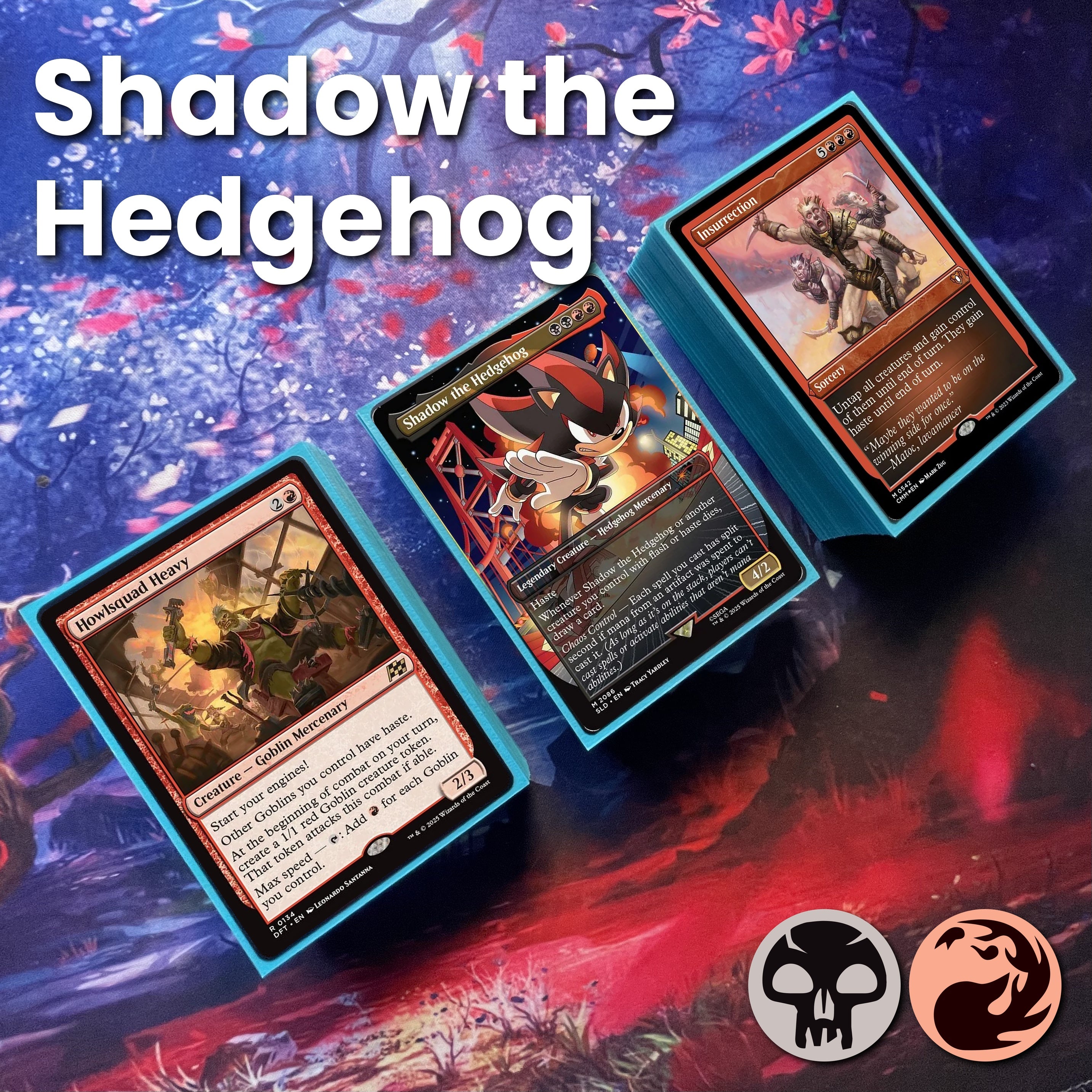 Shadow the Hedgehog Deck - Budget 100 Card Commander EDH Deck