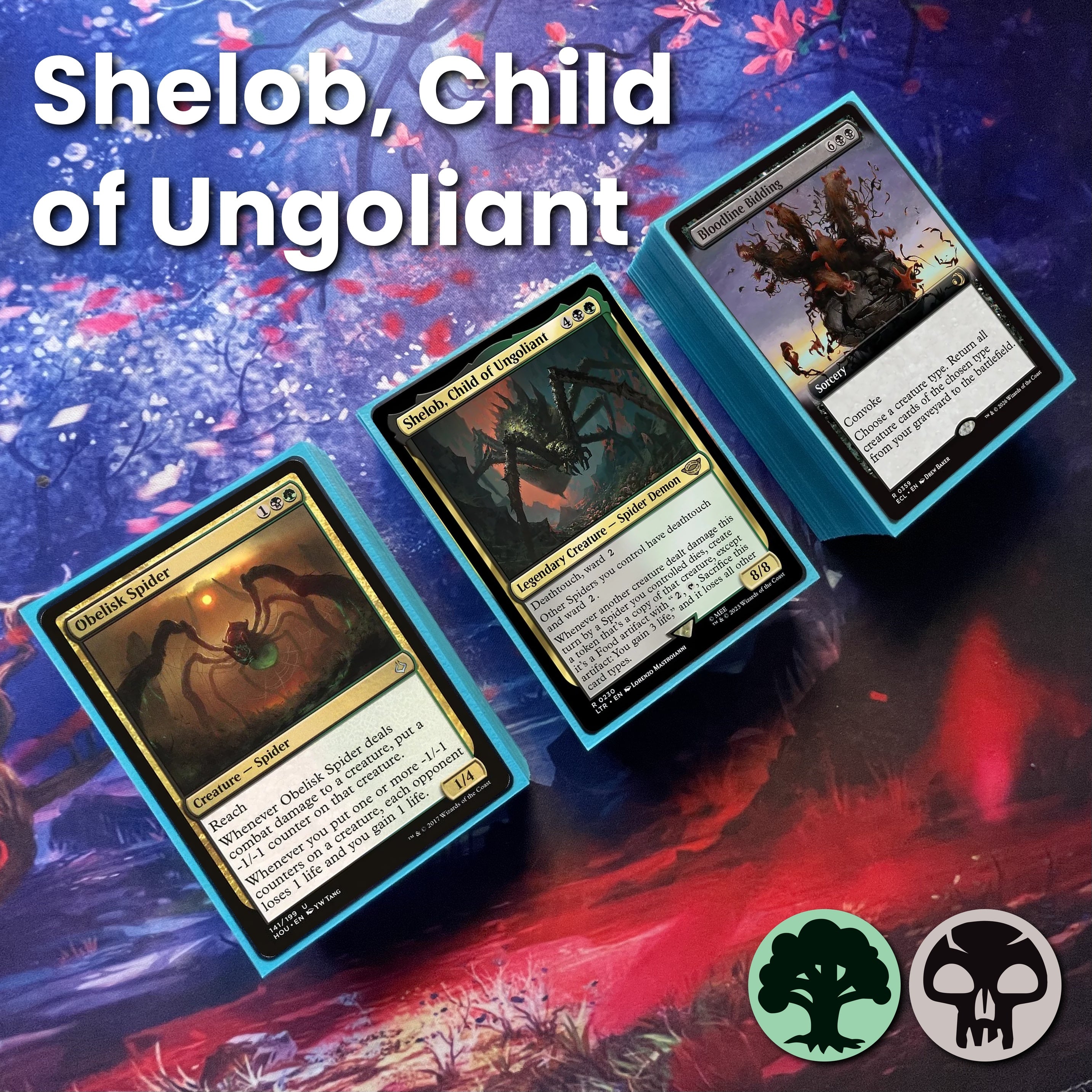 Shelob, Child of Ungoliant Deck - Budget 100 Card Commander EDH Deck