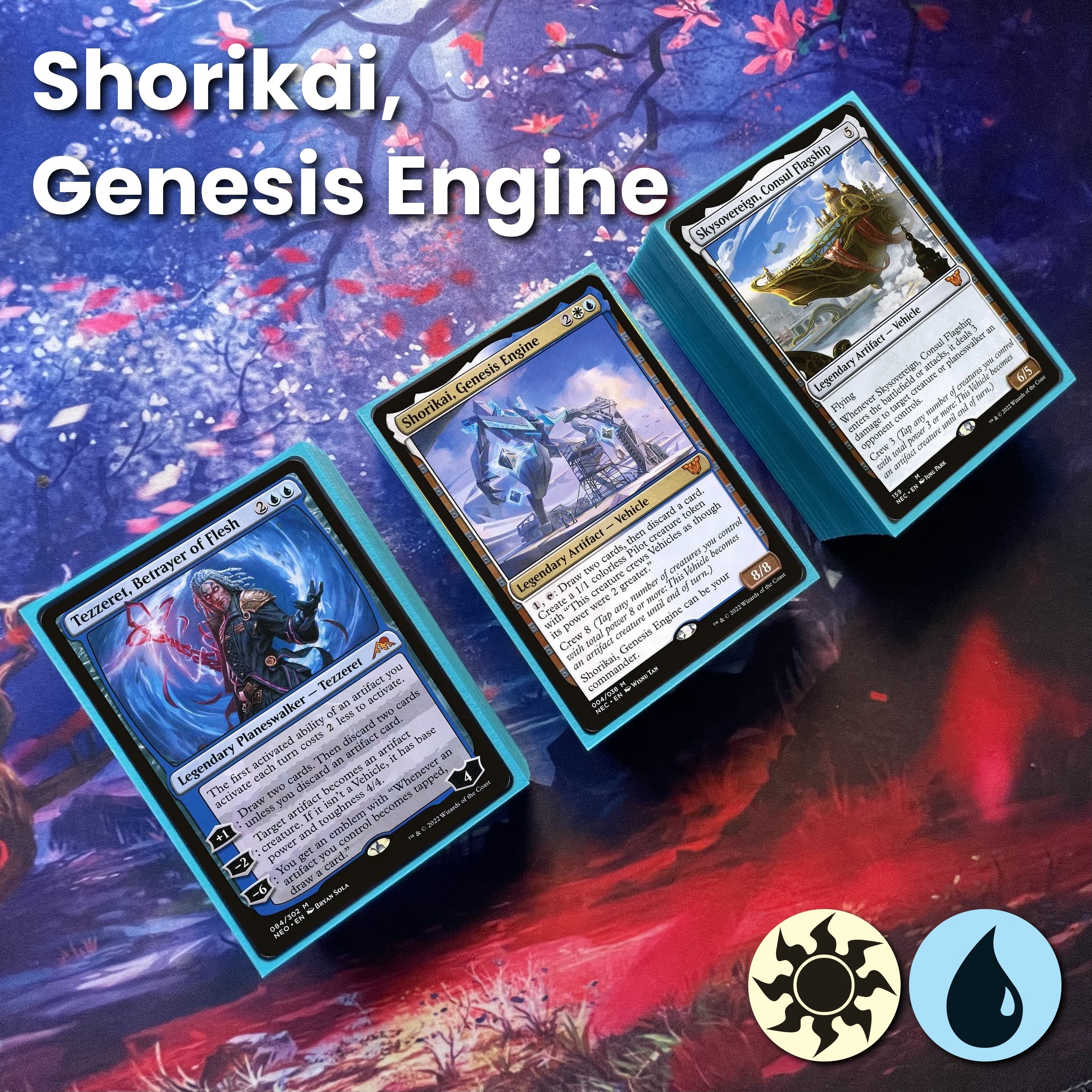 Shorikai, Genesis Engine Deck - Budget 100 Card Commander EDH Deck
