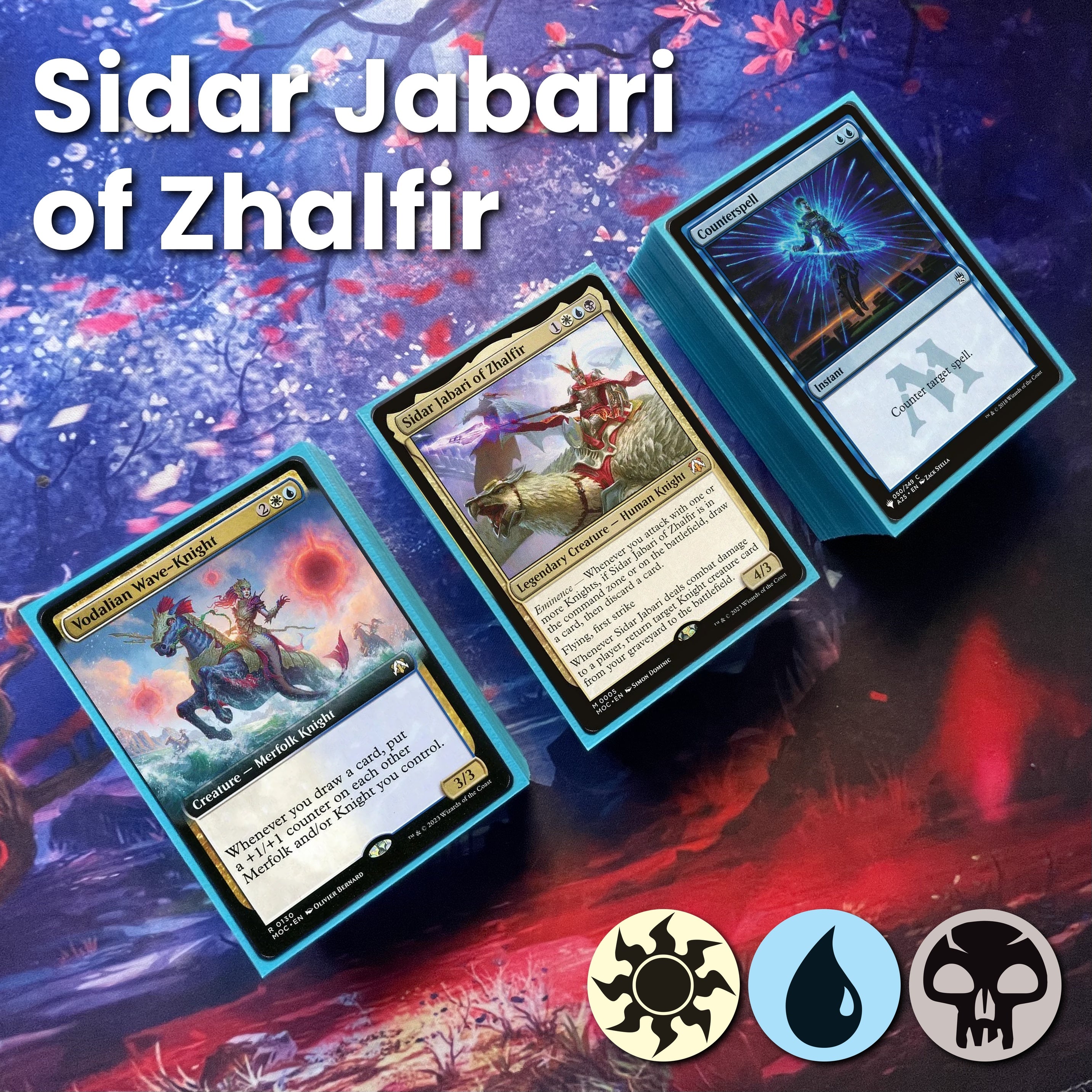 Sidar Jabari of Zhalfir Deck - Budget 100 Card Commander EDH Deck