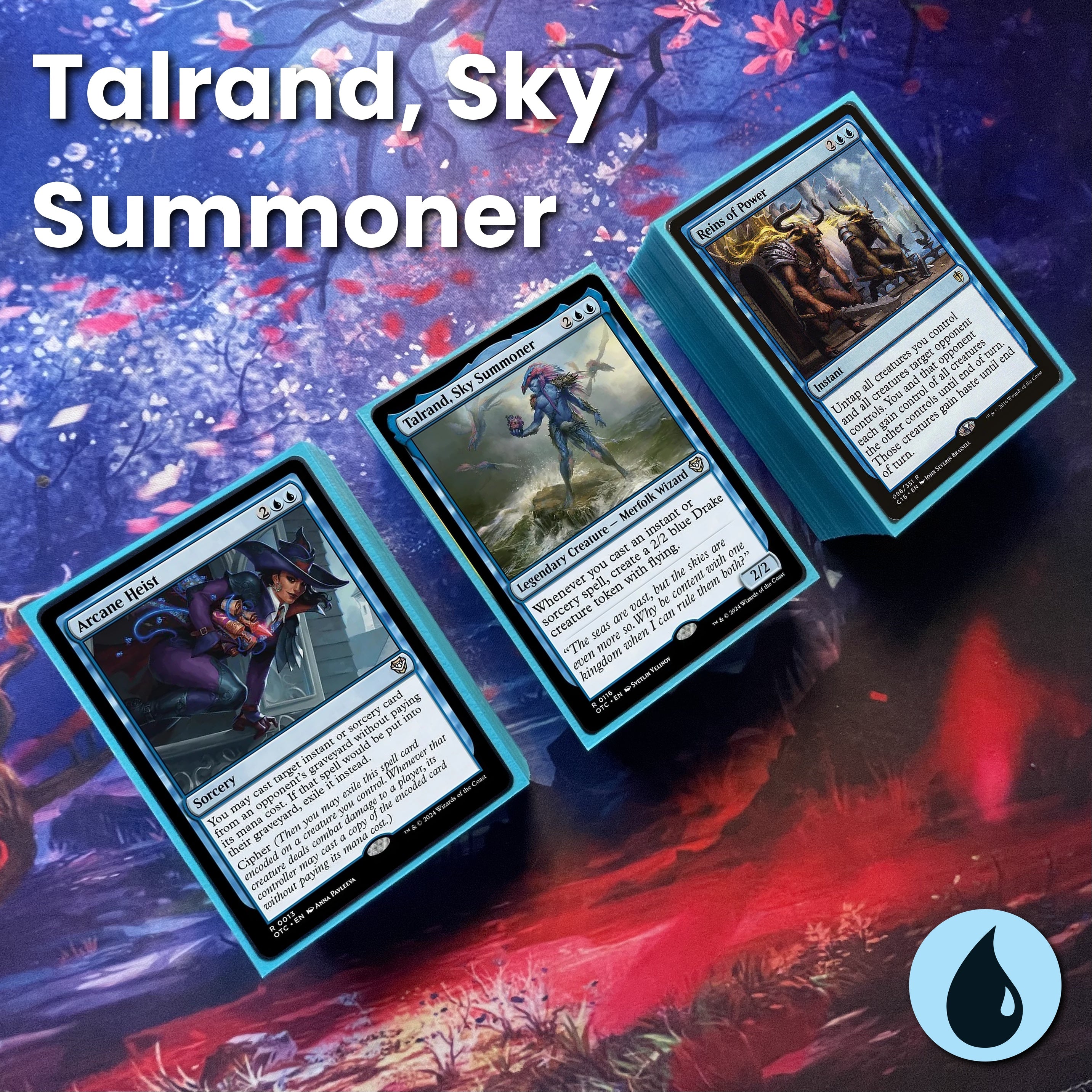 mtg talrand commander deck Talrand, Sky Summoner Whenever you cast an instant or sorcery spell Talrand, Sky Summoner | Commander