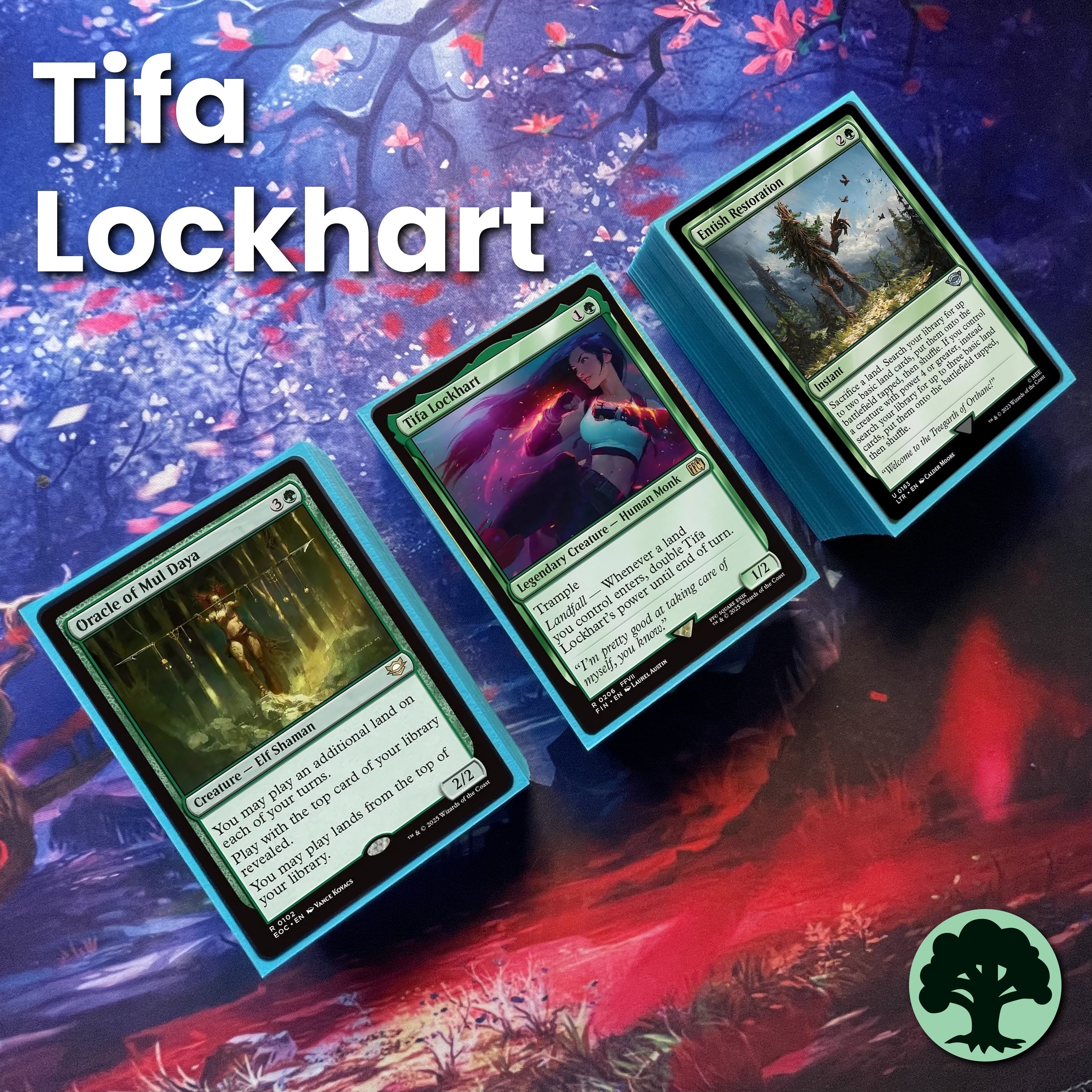 Tifa Lockhart Deck - Budget 100 Card Commander EDH Deck