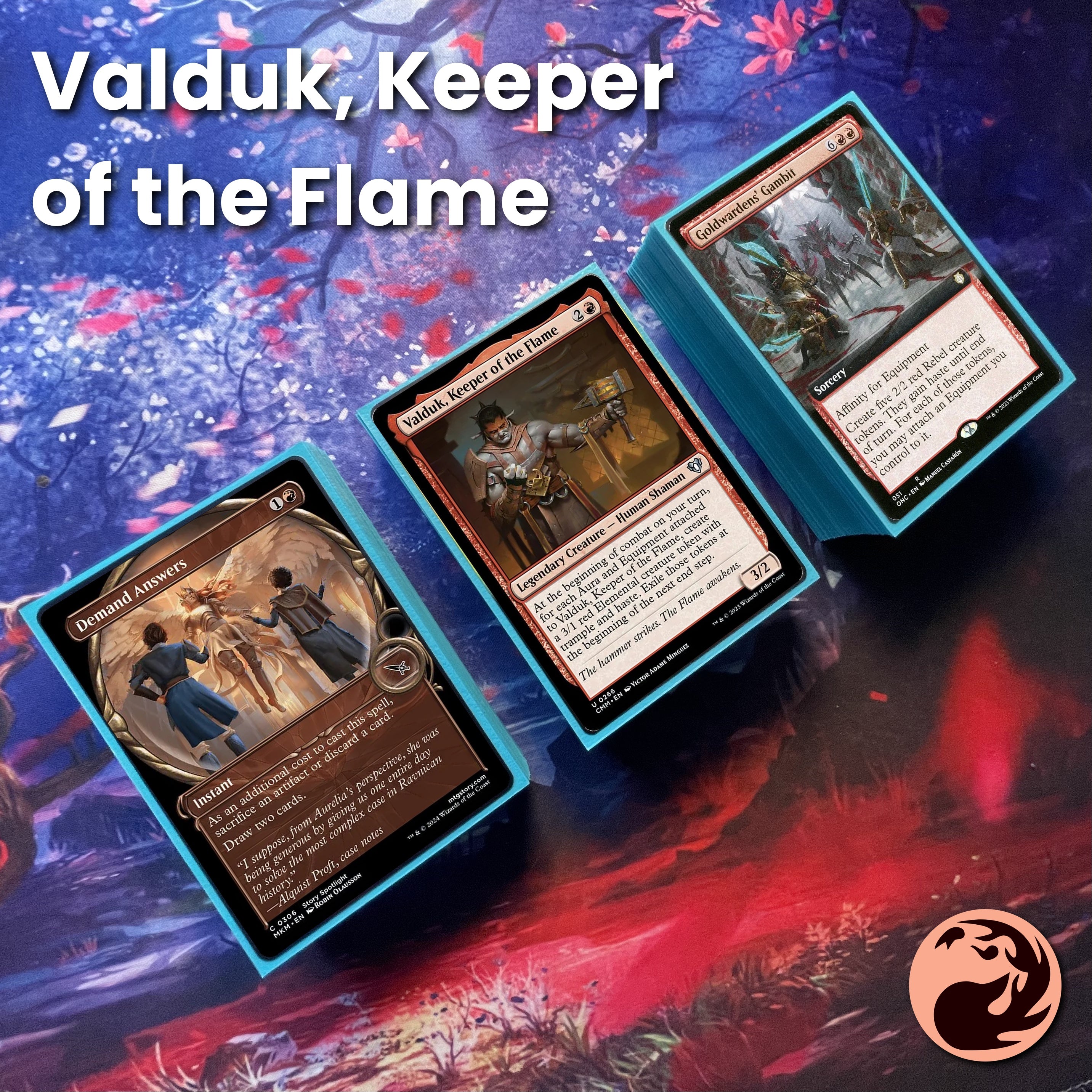 Valduk, Keeper of the Flame Deck - Budget 100 Card Commander EDH Deck