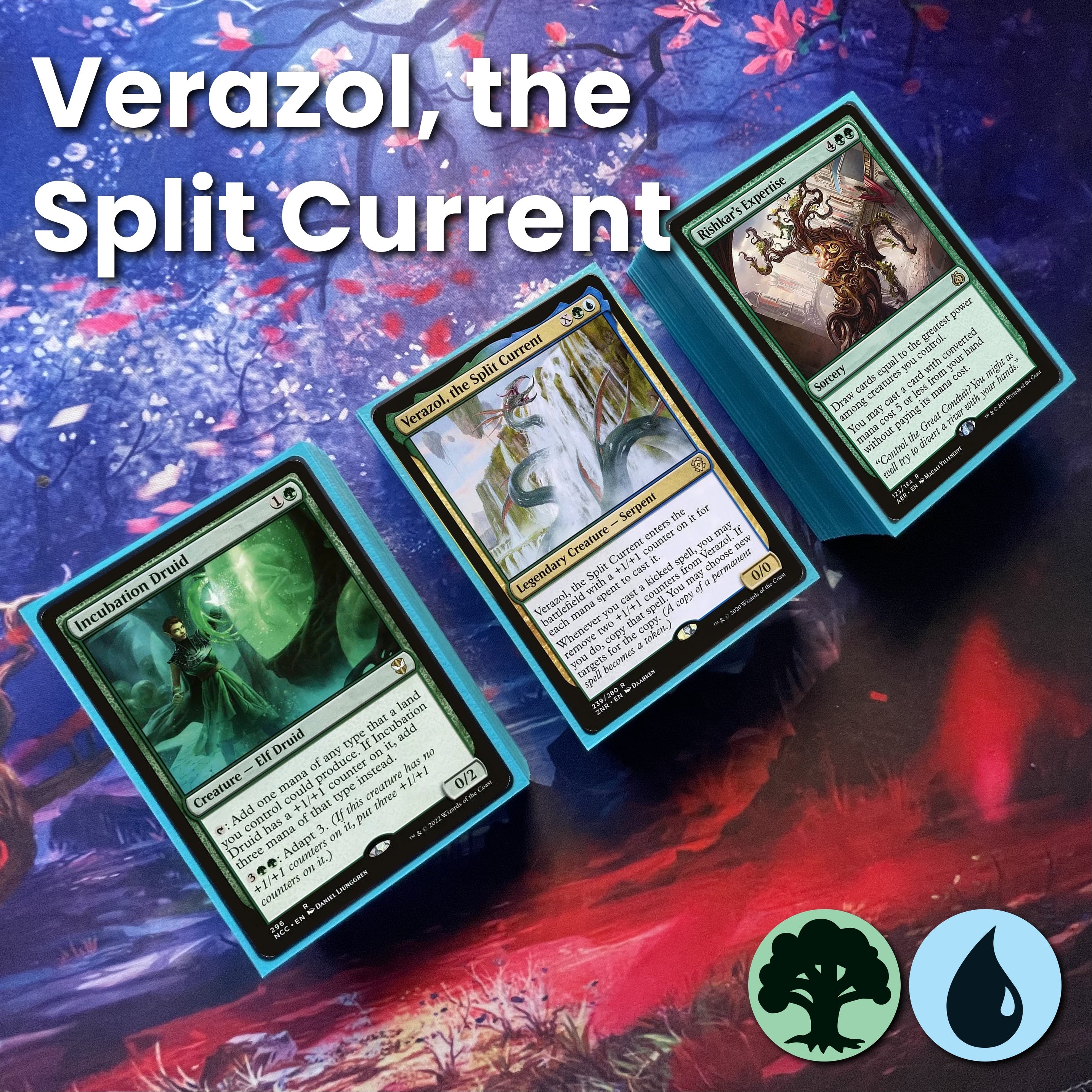 Verazol, the Split Current Deck - Budget 100 Card Commander EDH Deck