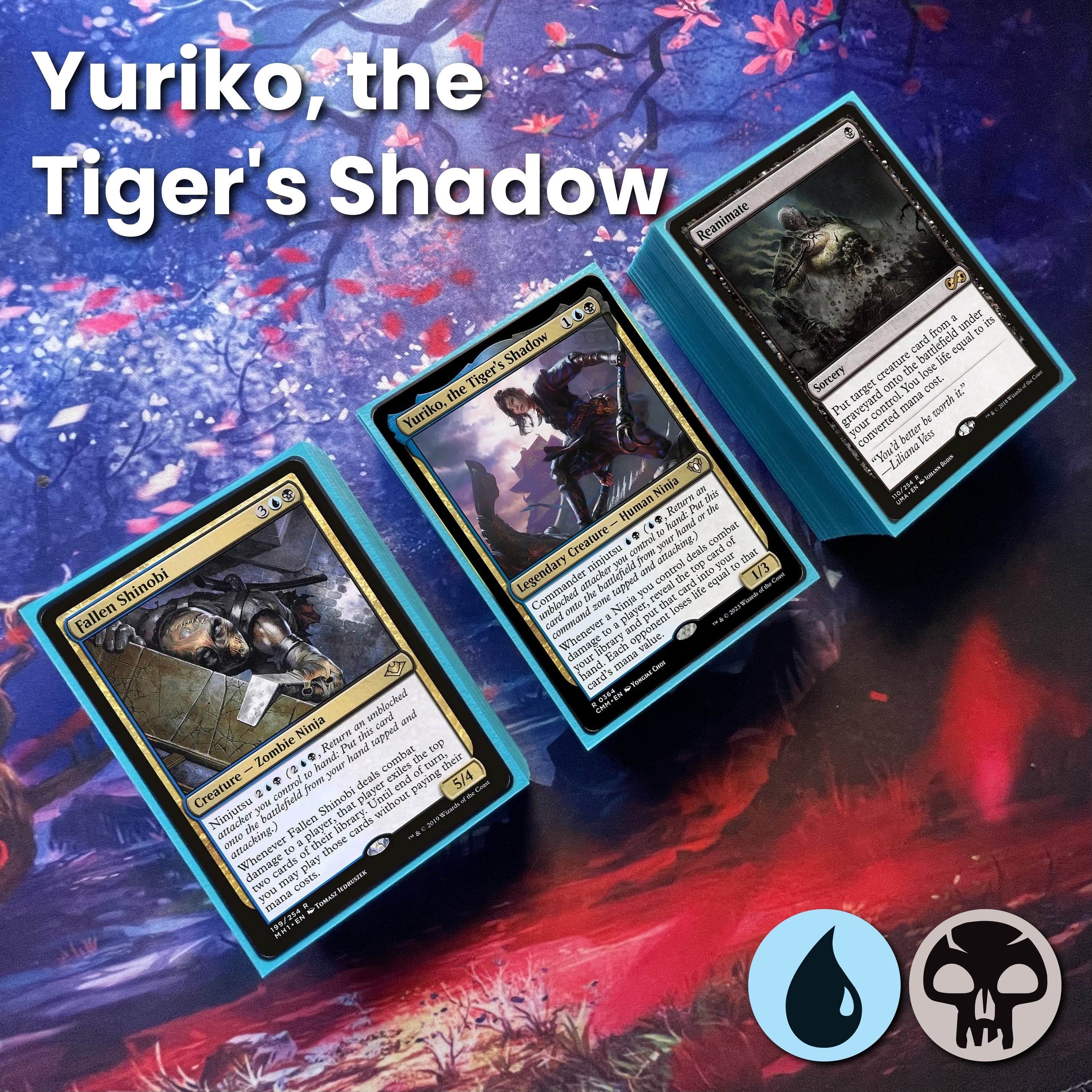 Yuriko, the Tiger's Shadow Deck - Budget 100 Card Commander EDH Deck